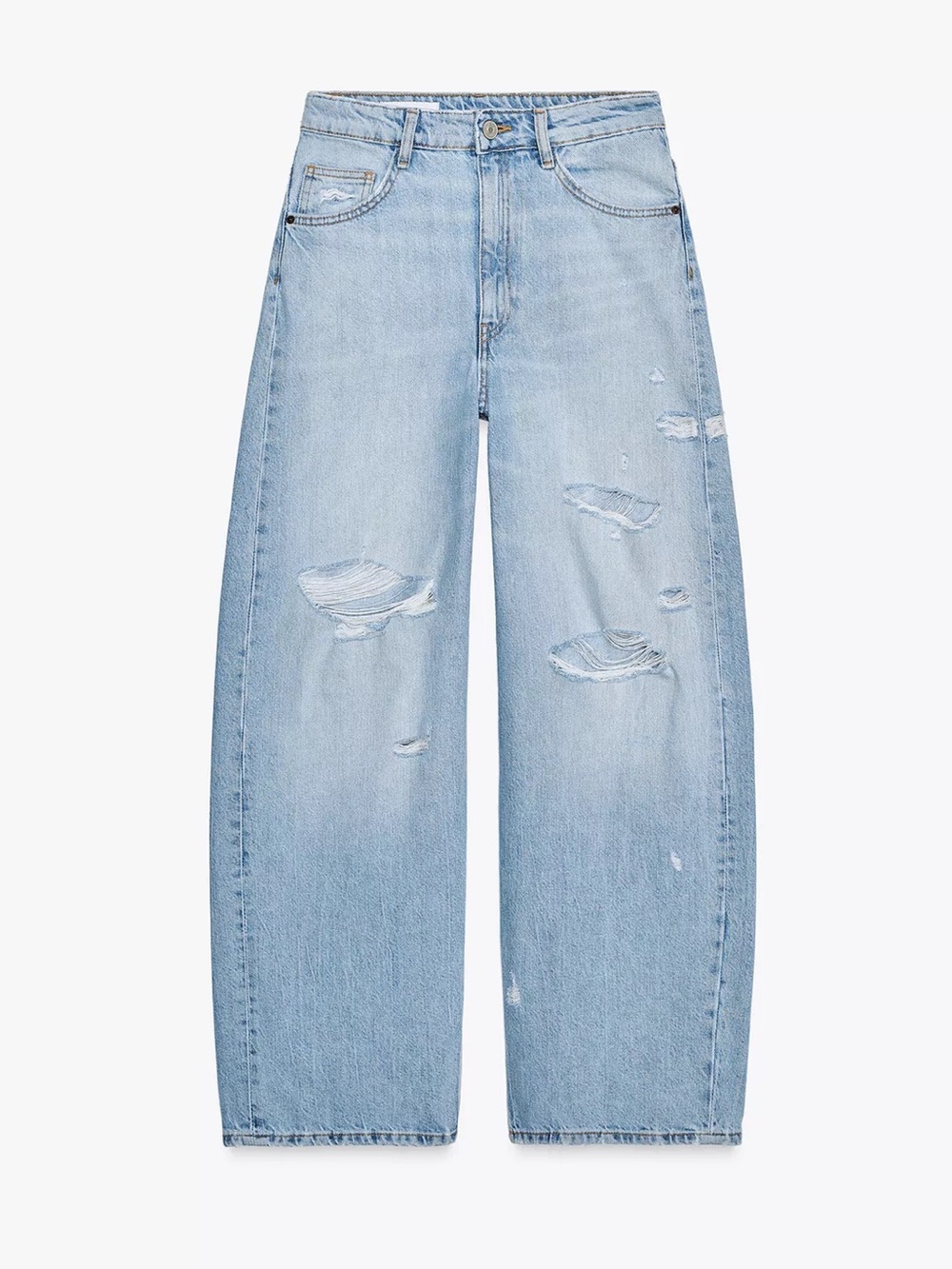 NWT ZARA OVERSIZE RELAXED JEANS